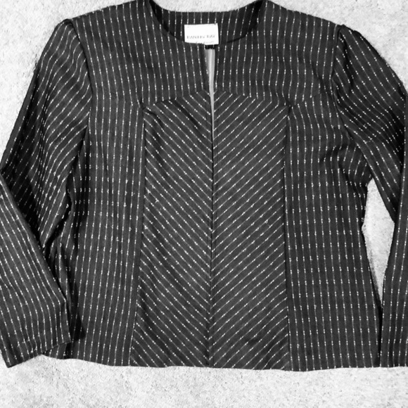 Bantry Bay Jackie O style, XL, black/grey jacket, - Picture 1 of 6